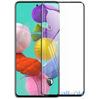 Захисне скло 5D для Samsung A515 (A51) Black